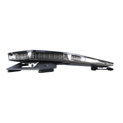 Barra de luces LED de 48", 216 LED, Dual Color, Programable, Rojo/Azul/Ámbar/Claro, Ideal para Equipar Unidades de Seguridad Publica con Domos Negros