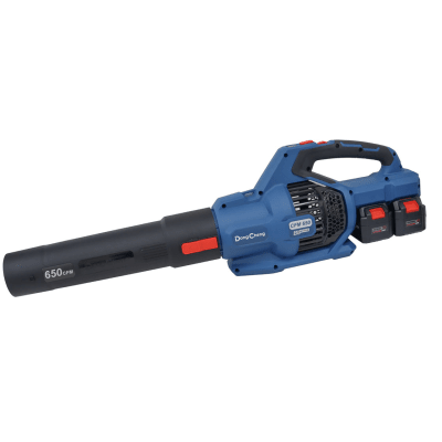 Sopladora Inalámbrica de 20V+20V, Incluye 2 baterías de 20V/6.0Ah, Cargado doble y 3 Boquillas.