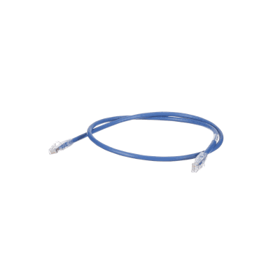 Cable de Parcheo TX6, UTP Cat6, 24 AWG, CM, Color Azul, 23 ft