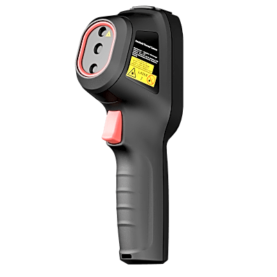 ECO-V - Cámara Termográfica Portátil / Resolución 96 x 96 Térmico / 640 × 480 Cámara Visual / Lente 1.35 mm / Pantalla LCD 2.4" / IP54  / Memoria interna 4 Gb