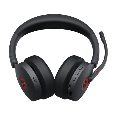 Diadema Inalambrica BH74 Teams USB C/A de Yealink con Tecnología de 6 Micrófonos y Acoustic Shield 3.0 para Voz Clara