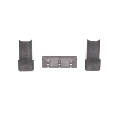 Kit de Bajada de Cables Para Charola Tipo Escalerilla, Con Control de Radio de Curvatura, Fabricado en Nylon 6.6, Color Negro