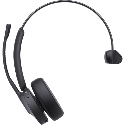 Diadema Inalámbrica WH64 Mono de Yealink con Certificación Teams y Altavoces de 30 mm para Audio HD