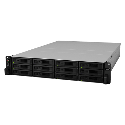 RackStation RS3618xs | Almacenamiento Empresarial | CPU Intel Xeon D-1521 | 12 Bahías | Escalable a 36 Bahías | 8GB DDR4 ECC | 10GbE | Compatibilidad con Virtualización .
