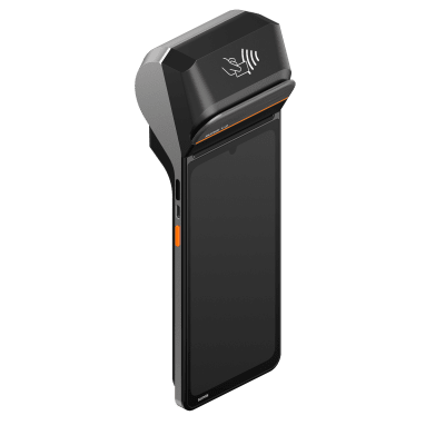 Terminal Móvil / 6.75" HD+ / Hexa-Core / Impresora 58 mm / Escáner 2D / NFC SoftPOS / 3GB + 32GB / Android 13 / 4G LTE / Wi-Fi