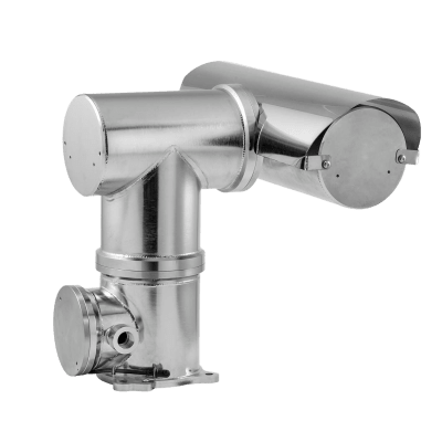 Camara IP antiexplosion tipo punta de poste 2MP / 32X / IP67 / acero inoxidable / Conexión RJ45 / Certificacion cLCus C1 / D1