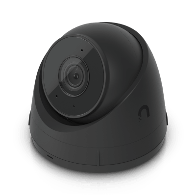 Cámara UniFi Protect G5 Turret Ultra Color Negro, compacta, para exterior / 2K (4 MPX) / ángulo 102.4° / visión nocturna hasta 30mts/ detección de eventos / micrófono, POE+