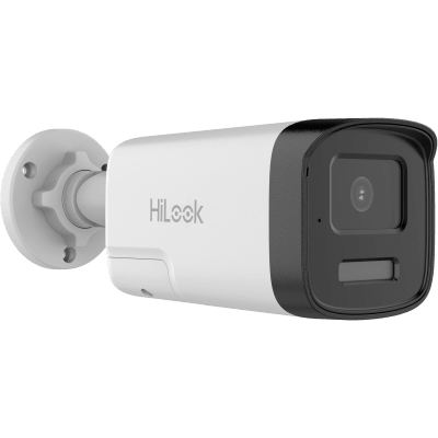 Cámara Bullet THC-B257-LTS 3K (2960x1665) / Audio Bidireccional / Luz Híbrida IR y Blanca 40 mts / IP67 Exterior / Metal / WDR Digital / HIKVISION-C