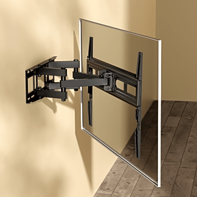 Montaje de Pared Universal Articulado para Monitores de 37 a 80" | Carga Máxima 40 Kg | Vesa  100 x 100 a 600 x 400| Fabricado en Acero