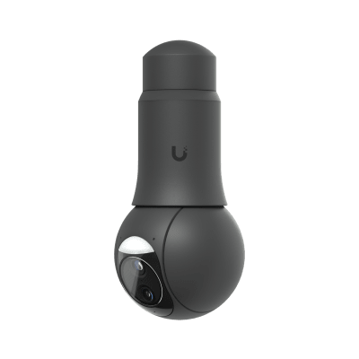 Cámara UniFi Protect G6 PTZ Color Negro, Doble Lente 4K, Zoom Híbrido 10x, Motor AI Multi-TOPS, Visión Nocturna IR 30m, Audio Bidireccional, Protección IP66, Resistencia al Vandalismo IK04