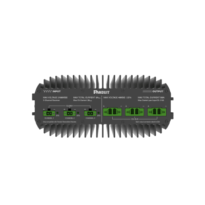 Receptor FMPS Clase 4, Voltaje de Entrada de 180 Vcd, 1600 Watts y 56 Vcd de Salida, Con Terminal de Entrada/Salida de Tornillo