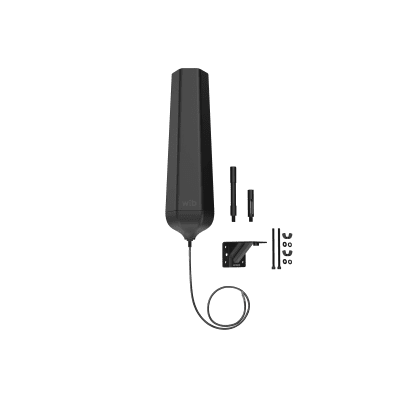 Antena Hexagonal Exterior HEX 360 / 617-894 MHz 6.0 dBi / 1000-1710 MHz 7.5 dBi / 1710-2200 MHz 7.0 dBi / Omnidireccional / Compatible Todas Operadoras Norteamericanas / Material ASA IP67 / VSWR <2.5:1 / Potencia Máxima 10W / Incluye Montaje