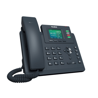Teléfono IP Empresarial Yealink SIP-T33G con Doble Puerto Gigabit Ethernet y 4 Líneas SIP