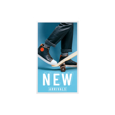 E-PAPER para publicidad digital, bateria incluida, hasta 6 colores uso 24/7, VESA 200x200