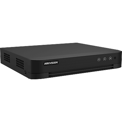 DVR 8 Canales TURBOHD + 4 Canales IP / 5 Megapixel Lite - 3K Lite / Audio Bidireccional /ACUSENSE (Evista falsas alarmas) / 1 Bahía de Disco Duro / Salida de Video en Full HD.
