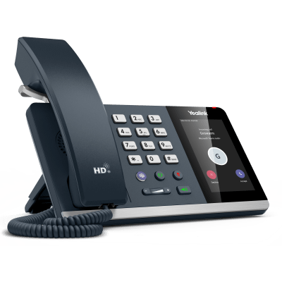 Teléfono IP Yealink MP54 Compacto con Android 12 y Certificación Microsoft Teams