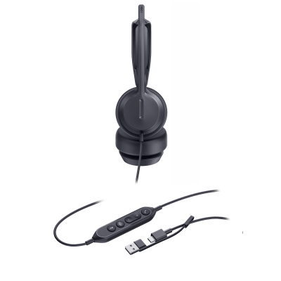 Diadema Alámbrica Yealink UH42 Dual con Audio HD y Conectividad USB-C/A Certificada con Microsoft Teams
