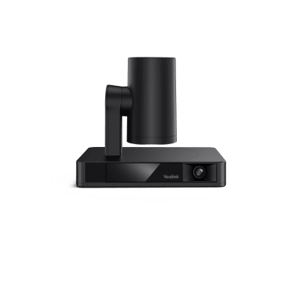Cámara Yealink UVC86 4K Inteligente con Seguimiento Automático por Voz para Salas de Gran Tamaño