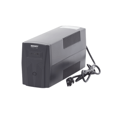 UPS de 600VA/360W / Topología Línea Interactiva / Entrada y Salida 120 Vca / Clavija NEMA 5-15P / 4 Tomas NEMA 5-15R/ Sin Protector RJ11 ni RJ45