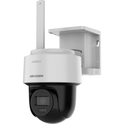 Kit Solar IP All in One / AOV / PT IP 4 Megapixel / Lente 2.8 mm / Panel Solar + Batería de Respaldo de Litio (9000 mAh) / Conexión 4G / Audio de Dos Vías / Dual Light / IP66 / Micro SD