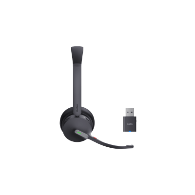 Diadema Inalámbrica WH64 Hybrid Dual de Yealink con Certificación Teams y Micrófonos con Acoustic Shield 2.0