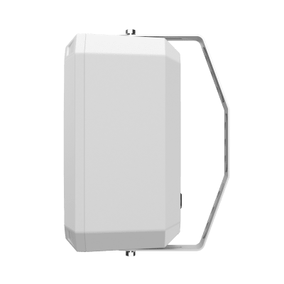 Altavoz IP Para instalacion en pared / Amplificador integrado 10W / PoE+ / Para integración con sistema Hanwha / IP66 / SIP, IPv4, HTTP, DNS, NTP, TCP, UDP, ARP, NDAA.