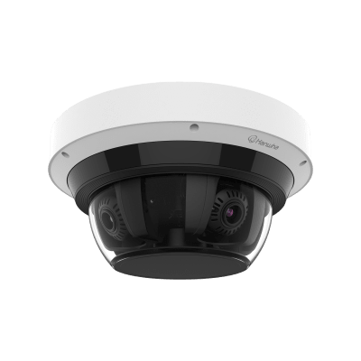 Camara Multi sensor PTRZ 8MP x 4 CH con Inteligencia Artificial / Lente Motorizado 4.38 a 9.33 mm / WDR 120dB / Protección IP66 / IK10 / NEMA4X