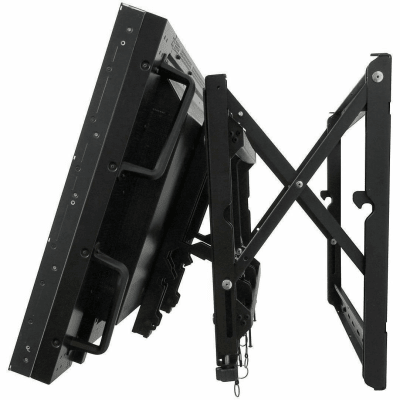 Soporte de pared para Video Wall LCD Full-Service / Para Pantallas 40"-65" / Patrón VESA 200x200 hasta 700x400 mm / Capacidad de Carga 56.8 kg Max. / Mecanismo de Acceso