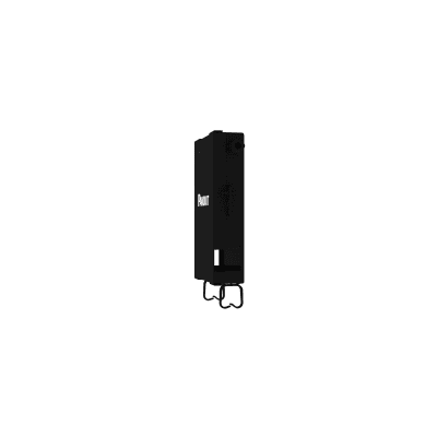 Caja de Conexión de Fibra Óptica, Para Montaje en Pared, Acepta 1 Placas FAP o FMP, Hasta 24 Fibras, Color Negro