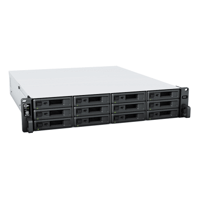 Servidor de Almacenamiento RackStation RS2423RP+ | 12 Bahías | 2U | Hasta 216 TB | Rendimiento 3,500/1,700 MB/s | Expansión a 432 TB | 10GbE | Fuentes de Alimentación Duales | Alta Disponibilidad.