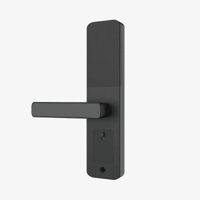 Cerradura Inteligente ML100 con Huella Digital y Wi-Fi / Mortise Europeo DIN / Sensor Capacitivo / Control Remoto vía App / Compatible con ZSmart / Código Aleatorio / Puerto de Carga de Emergencia Micro-USB