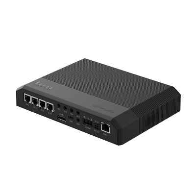 Modulo para camaras pinhole lentes remotos AI 4 Canales 2MP / Análisis Inteligente IVA / WiseStream AI / 4 Entradas Audio / PoE+ / Secure Element FIPS 140-3