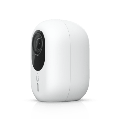 Cámara UniFi Protect G6 Instant con WiFi, 4K, Sensor de Imagen 8MP 1/1.8", Multi-TOPS AI, Audio Bidireccional, Visión Nocturna IR, Protección IPX5, Reconocimiento Facial y de Matrícula