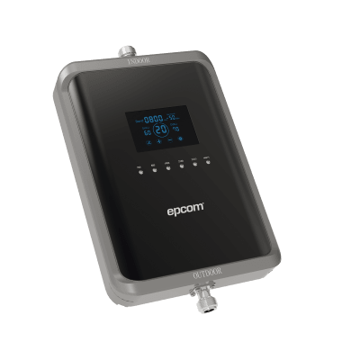 Kit Amplificador de Señal Celular 2G, 3G, 4G y 5G / Mejora llamadas convencionales y VoLTE / Amplifica señal de TELCEL, AT&T, MOVISTAR, BAIT,DiRi y más / Cubre hasta 300 m² con una antena y hasta 600 m² con 2 antenas.