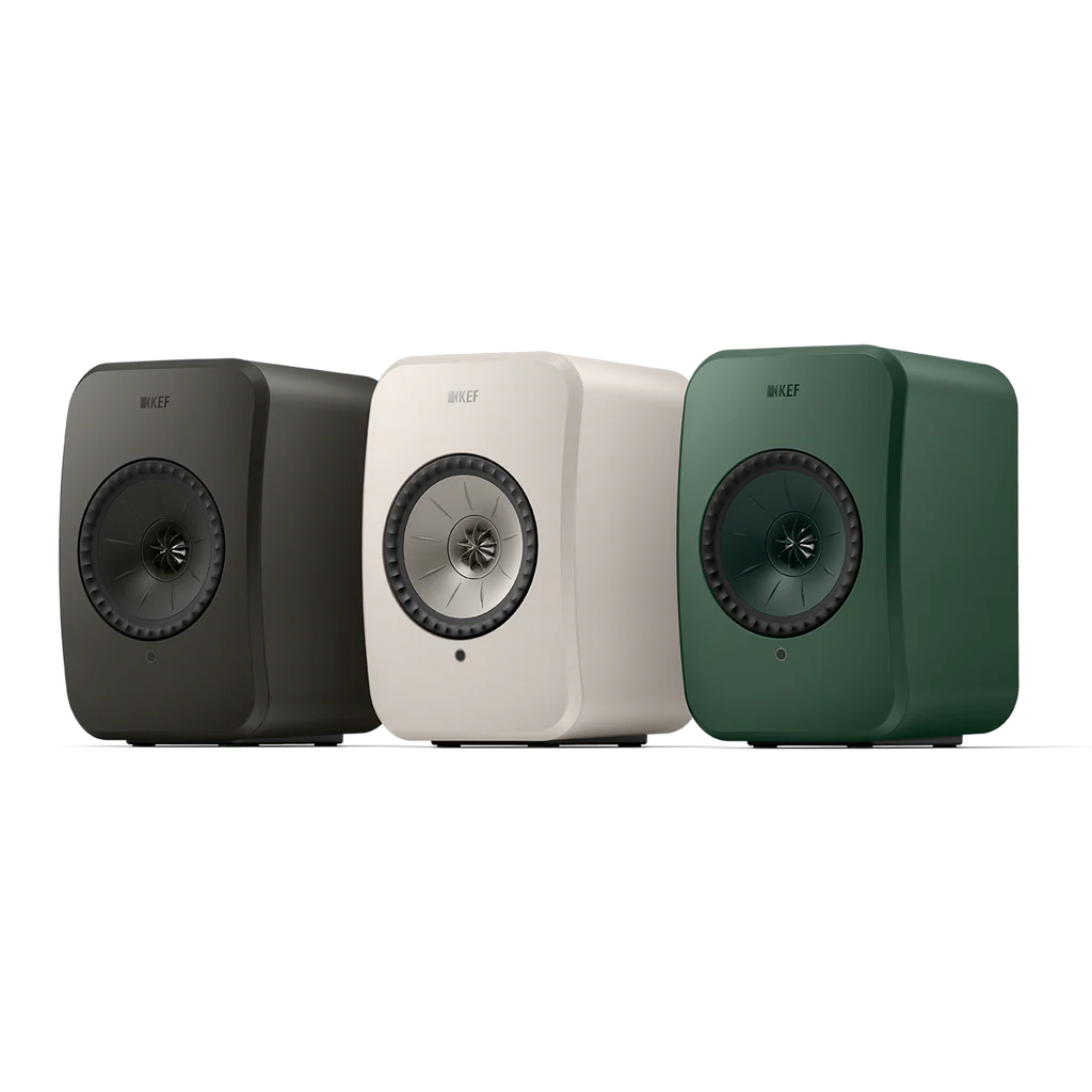 KEF LSX II LT Altavoces Sistema de Sonido Hi-Fi Inalámbrico de Alta Resolución. Altavoces Activos con HDMI ARC, USB-C, AirPlay 2 y Bluetooth. Tecnología Uni-Q 11ª Gen para TV, Gaming y Escritorio. Audio Premium Compacto y Conectividad Digital Total.
