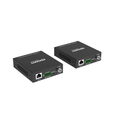 Extensor USB 3.0 | Hasta 100 m por CAT6a | PoC Bidireccional 24 Vcc | RS-232 | 4x USB-A.