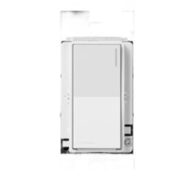 (RadioRa3) Apagador Sunnata color blanco para linea Radio Ra3, 8A de iluminacion, 5.8A Motor