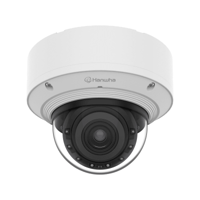 Cámara Domo Interior Vandalismo AI 4MP / Sensor 1/1.8" CMOS / Lente Motorizado 4.6-9.35mm (2x) / WiseIR 60m / Inteligencia Artificial Persona-Vehiculo-Patente / WDR 120dB / IP52 IK10 / PoE+ y 12VDC / 2 Slots MicroSD 2TB.