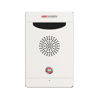 Estación de Alarma de Pánico / Audio Bidireccional / Altavoz 3W Integrado / Micrófono Omnidireccional / 2 Entradas y 2 Salidas de Alarma / IP65 IK08 / Montaje Pared y Empotrado / Exterior Aluminio.