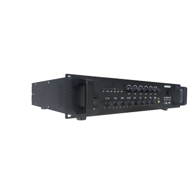 Amplificador de Audio  / 6 Canales / 120W / Conexión Bluetooth / 70 | 100V COM  / Uso Interior