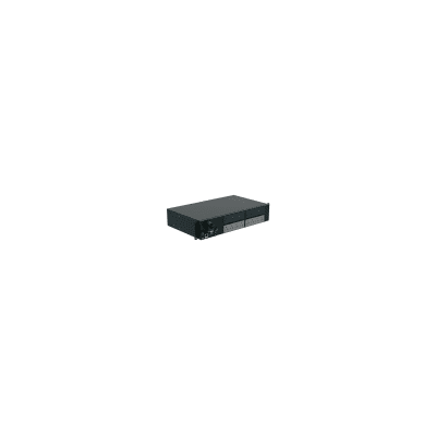 PDU Monitoreable (MI) para Distribución de Energía, Enchufe de Entrada NEMA L5-30P, Con 16 Salidas 5-20R, Horizontal 19 in, 120 Vca, 30 Amp, 2 UR