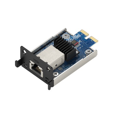 Adaptador de Ethernet E10G18-T1 | 10 Gbps / Compatible con PCIe 3.0 y 2.0 | Autonegociación de 4 u 8 Canales | Perfil Bajo y Altura Completa | Compatibilidad con Synology DSM 6.1.7 o Posterior.