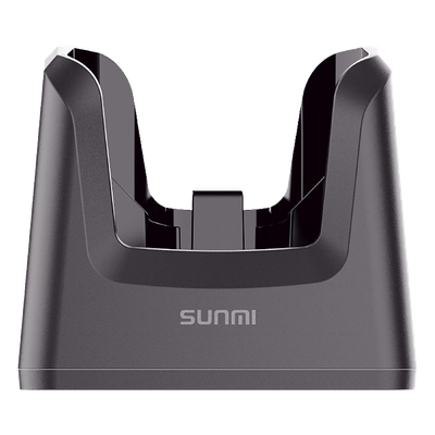 Base de Carga Individual / 2 Pines / Compatible con Funda Protectora / Puerto USB-C 10W / ABS / 460 x 130 x 112.2 mm