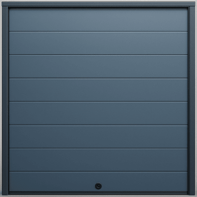 Puerta D / Garage D / Alta Calidad / Linea Central / Color GRIS /  acabdo DELUXE / 20X7 pies / AISLADA / Estilo Americana.
