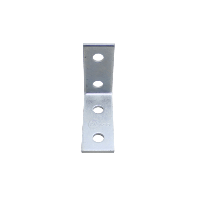 Angulo 9 X 10 cm con 4 Perforaciones.
