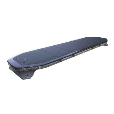 Barra de luces LED de 48", 216 LED, Dual Color, Programable, Rojo/Azul/Ámbar/Claro, Ideal para Equipar Unidades de Seguridad Publica con Domos Negros