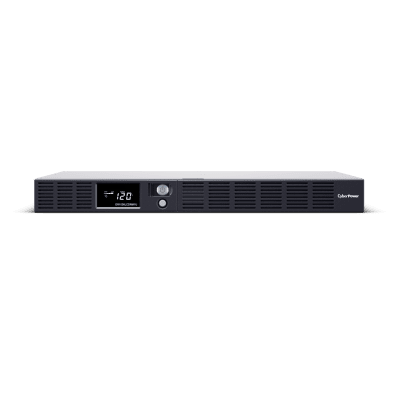 UPS de 1000 VA/600 W, Topología Línea Interactiva, Entrada 120 Vca NEMA 5-15P, Tipo Rack 1 UR, Con 6 Tomas NEMA 5-15R