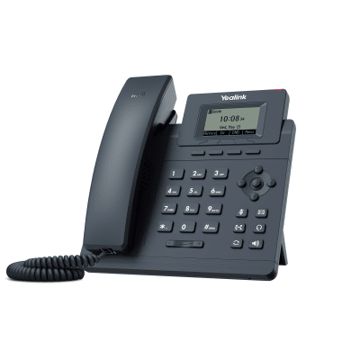 Teléfono IP Empresarial Yealink SIP T30P con 1 Línea SIP y Conferencia de hasta 5 Participantes