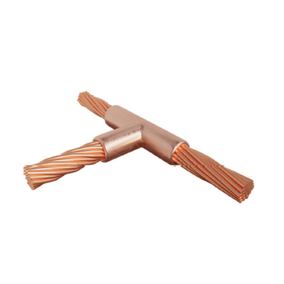 Molde para Soldadura exotemica tipo T para cable 1/0 AWG - 4/0 AWG.