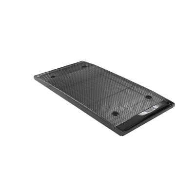 Domo Central Pequeño de reemplazo para barra de luces SP216 de la marca SignalPro, Color Negro